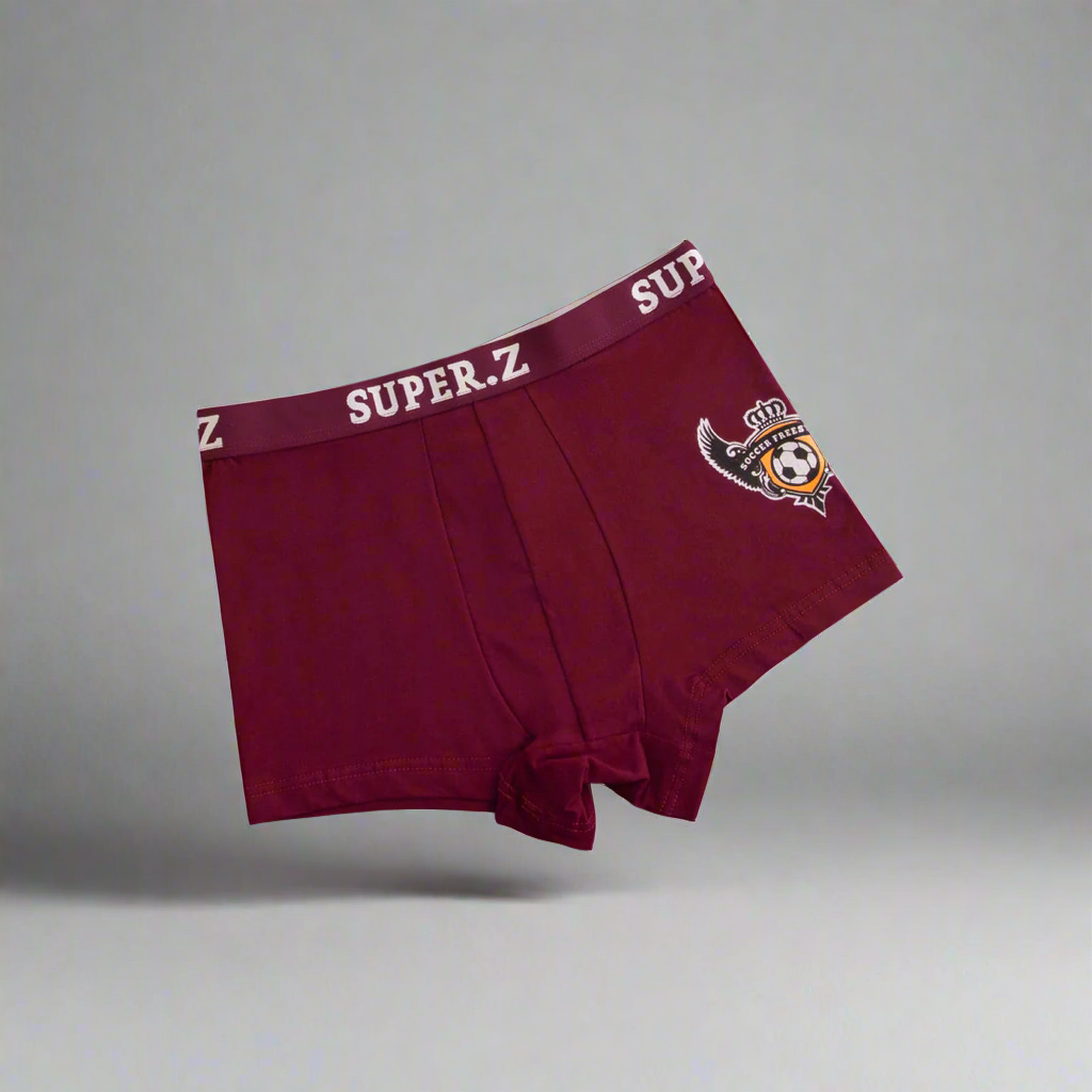 بوكسر رجالي مطبوع اوليف