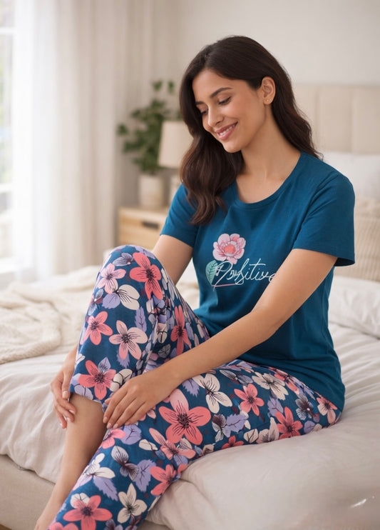 بيجاما صيفي نص كم