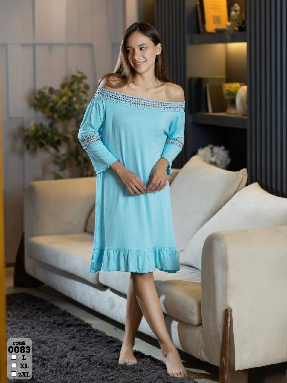 Bluish Night shirt