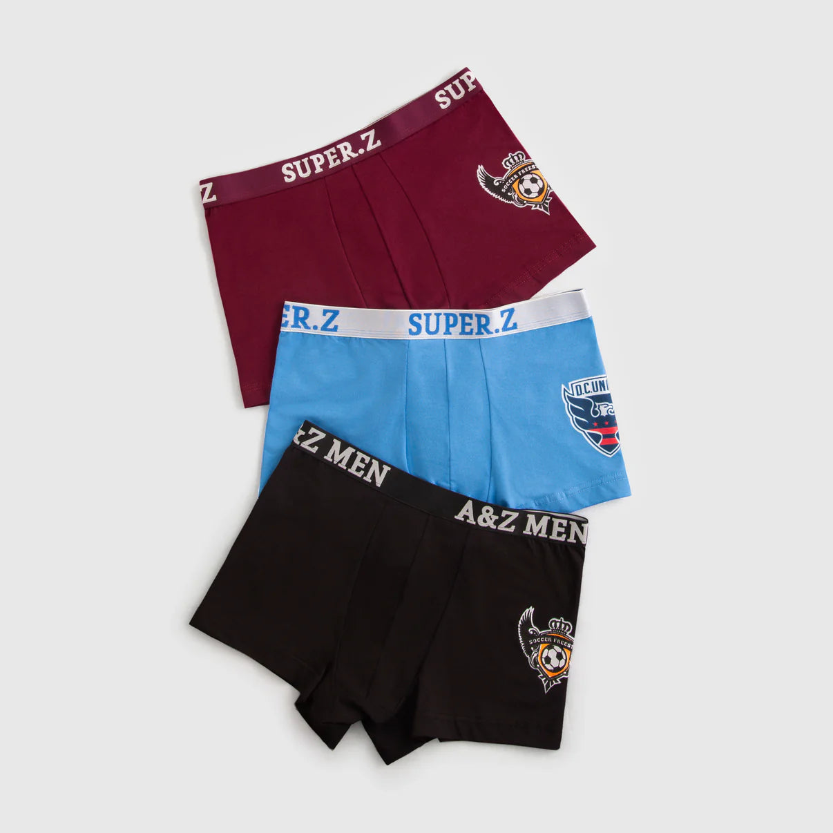 بوكسر رجالي مطبوع اوليف