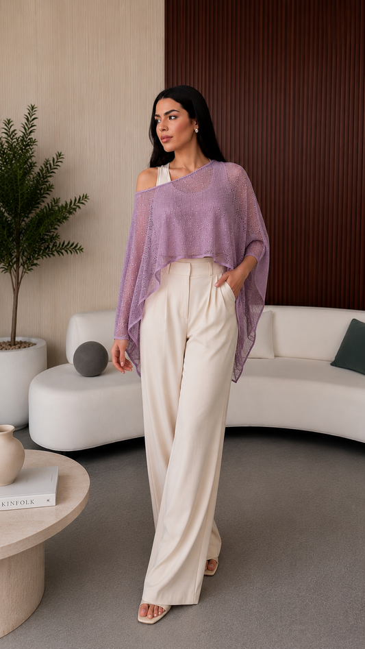 Lavender Spark Cape