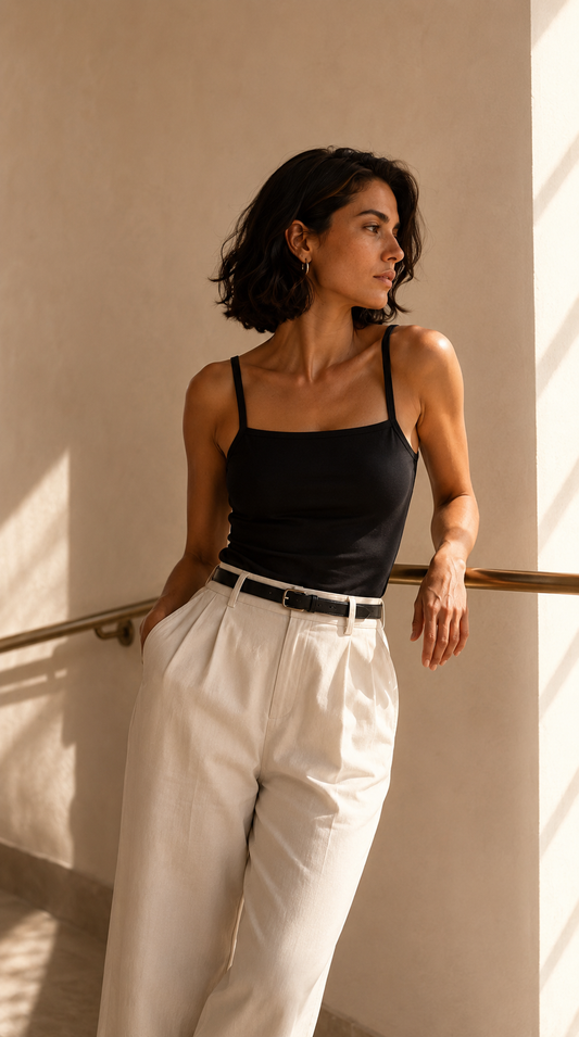 3 spaghetti strap top